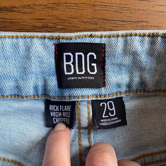 Urban Outfitters BDG Kick Flare High Rise Cropped - Picture 4 of 6